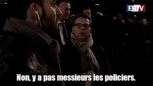 Gif avec les tags : ERTV,Frédéric Haziza,Haziza,Vincent Lapierre,dîner du crif 2016,y a pas messieurs les policiers