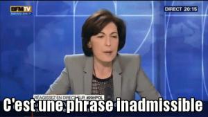 Gif avec les tags : BFM,Ruth Elkrief,inadmissible