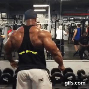 Gif avec les tags : bodybuilding,doigt,fuck,maxx charles,musculation