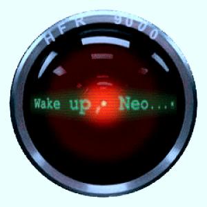 Gif avec les tags : matrix,neo,rouge,wake up