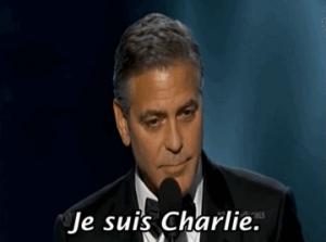 Gif avec les tags : George Clooney,Je suis Charlie,what else