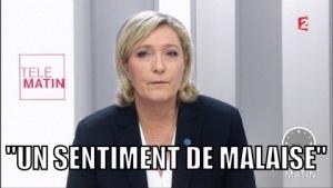 Gif avec les tags : Marine Le Pen,malaise,un sentiment de malaise