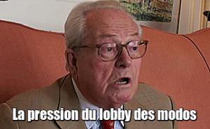 Gif avec les tags : Jean-Marie Le Pen,lobby,modo,pression,teletubbies